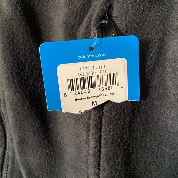Columbia Women’s Medium Fleece Zip-Up Jacket - Picture 5 of 7
